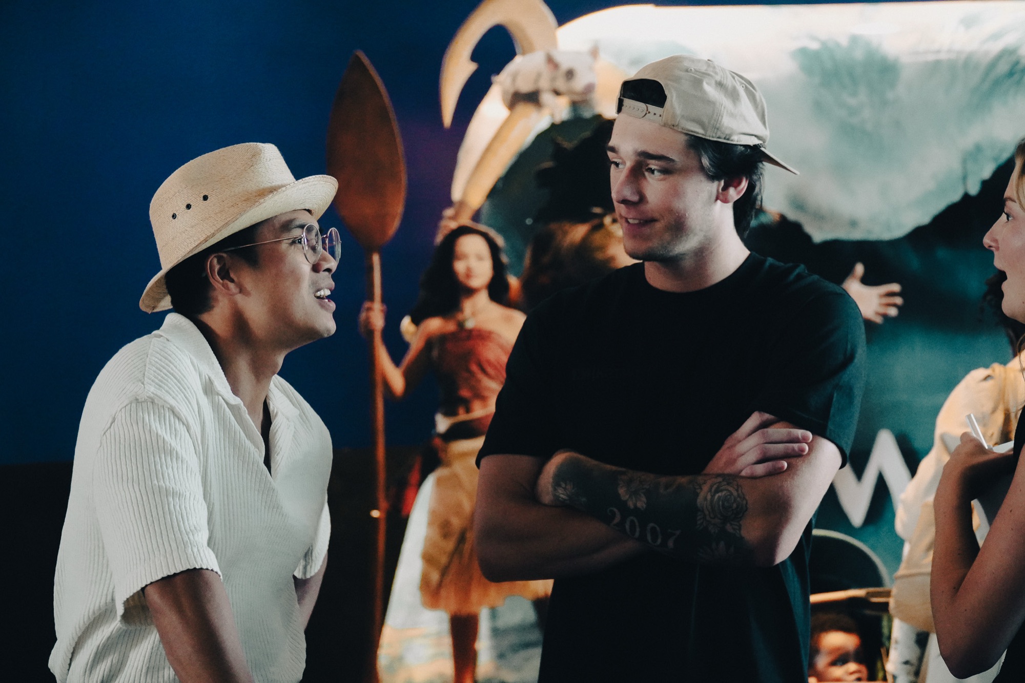 Two friends laughing together at a Kingdom Culture gathering